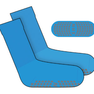 Step Sock Blue